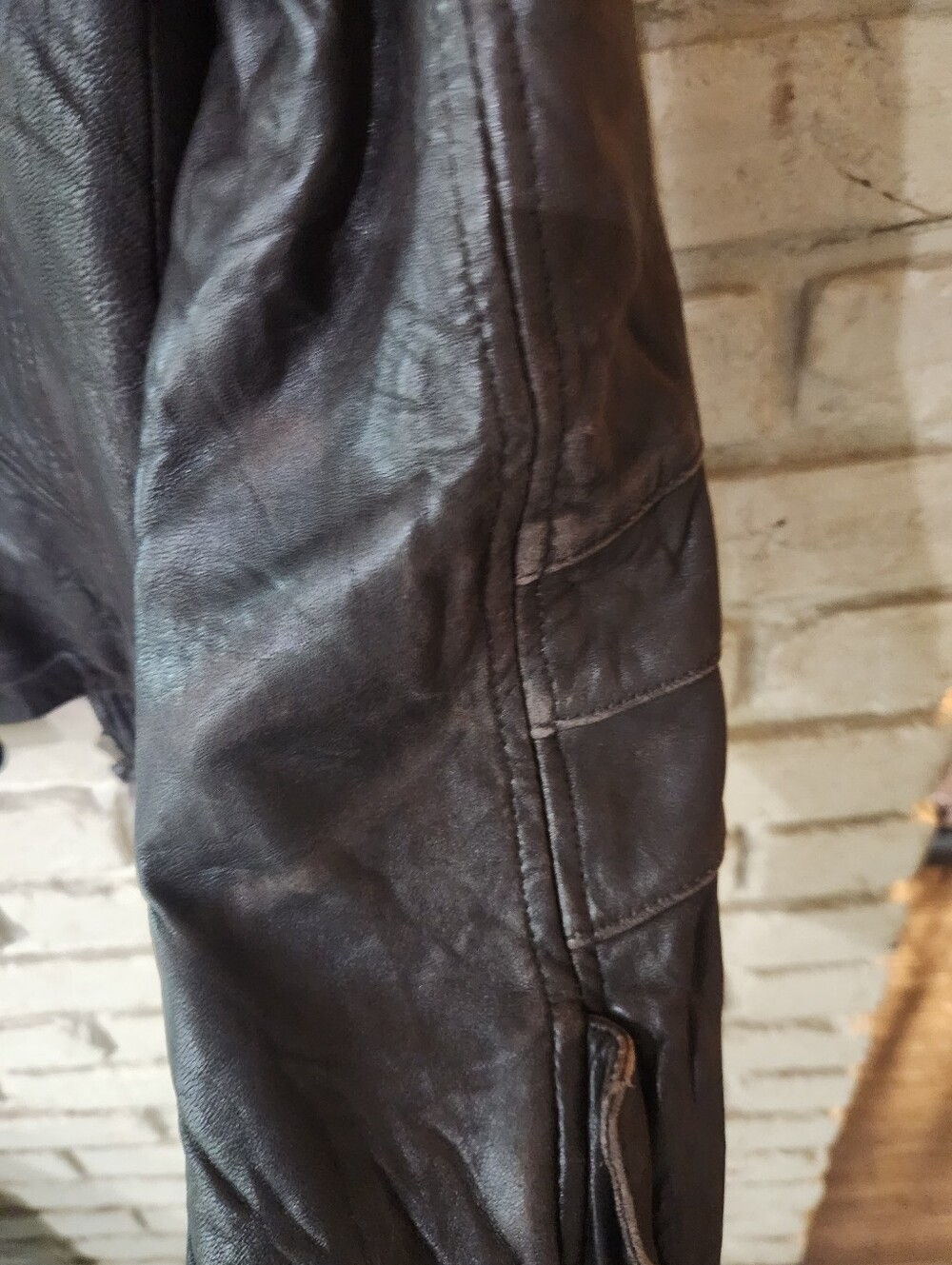Women's JLO Faux Leather Jacket - Picture 6 of 9